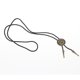thumbnail image 3 of Collar de vaquero occidental con colgante de Margarita redonda de moda Bolo Tie de cuero Bronce jinwen Collar occidental del vaquero, 3 of 8