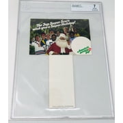 Collectible Larry Bird / Magic Johnson Rookie Card Pack Insert 1979 7-UP Superstars #90 BGS 7