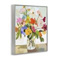 thumbnail image 2 of Stupell Industries Modern Cheerful Summer Garden Blooms Gray Framed Giclee Art, 16 x 20, by Riley B, 2 of 7