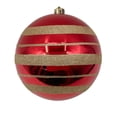 thumbnail image 4 of Esferas Holiday Time 200 mm para Árbol de Navidad Rojo 3 Piezas, 4 of 4