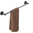 thumbnail image 1 of 40Cm Wall Mounted Towel Rack For Bathroom Or Kitchen, Black, 1 of 5