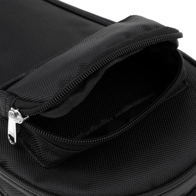 Ruiboury Table Tennis Racket for Ping Pong Paddle Bag Cover Ball Storage Pouch Green Black