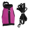 thumbnail image 2 of Harness and Leash Set for Small Animals Adjustable Mesh Vest with Lead Comfort Breathable Walking Gear for Guinea Pigs Rabbits and Outdoor Walking Control, 2 of 3
