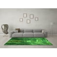 thumbnail image 3 of Ahgly Company Indoor Rectangle Oriental Green Industrial Area Rugs, 2' x 3', 3 of 4