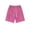 Hot Pink, variant on Jalioing Womens Cotton Shorts Casual Solid Color Elastic Waist Drawstring Shorts Loose Basic Summer Lounge Shorts