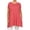 Red, variant on Women's Casual Plus Size Polka Dot Blouse Tunic Top Shirt