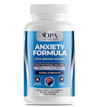 OPA Brain Stress & Mood Balance with Adaptogens – 60ct