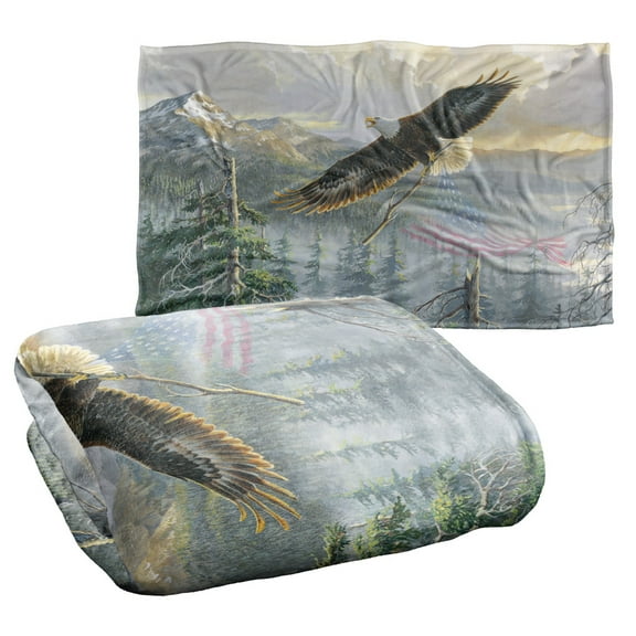 Wild Wings Rebuilding America 2 Silky Touch Super Soft Throw Blanket 36" x 58"