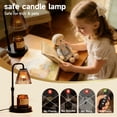 thumbnail image 6 of Metdark Candle Warmer Lamp, Black, Timer, Dimmable, Glass Shade, 6 of 9