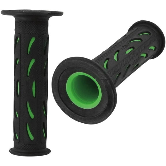 Pro Grip Model 724 Dual Density Green/Black Twist Throttle Grips (PA0724OEVE02)