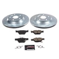 thumbnail image 3 of PowerStop Rear Z23 Evolution Sport Carbon-Fiber Ceramic Brake Pad and Drilled & Slotted Rotor Kit Fits: SUBARU Select Models K8495, 3 of 10