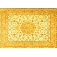 thumbnail image 1 of Ahgly Company Indoor Rectangle Medallion Yellow Traditional Area Rugs, 7' x 10', 1 of 4
