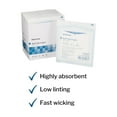 thumbnail image 3 of McKesson Split Sponges, Sterile, I.V. and Tracheostomy Dressings, Polyester and Rayon Blend, 6-Ply, 4 in. x 4 in., 2 per Pack, 25 Packs, 50 Total, 3 of 10