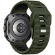 thumbnail image 1 of Chenchen Band for Galaxy Watch Ultra Bands (2024/2025), Soft Comfortable Breathable Waterproof Sturdy Silicone Replacement Strap, Compatible with Samsung Watch Ultra Band 47mm for Men, 1 of 1