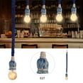 thumbnail image 4 of Retro Hemp Rope,1m E27 Base Vintage Rope Ceiling Light Hemp Rope Light Built for the Future, 4 of 12