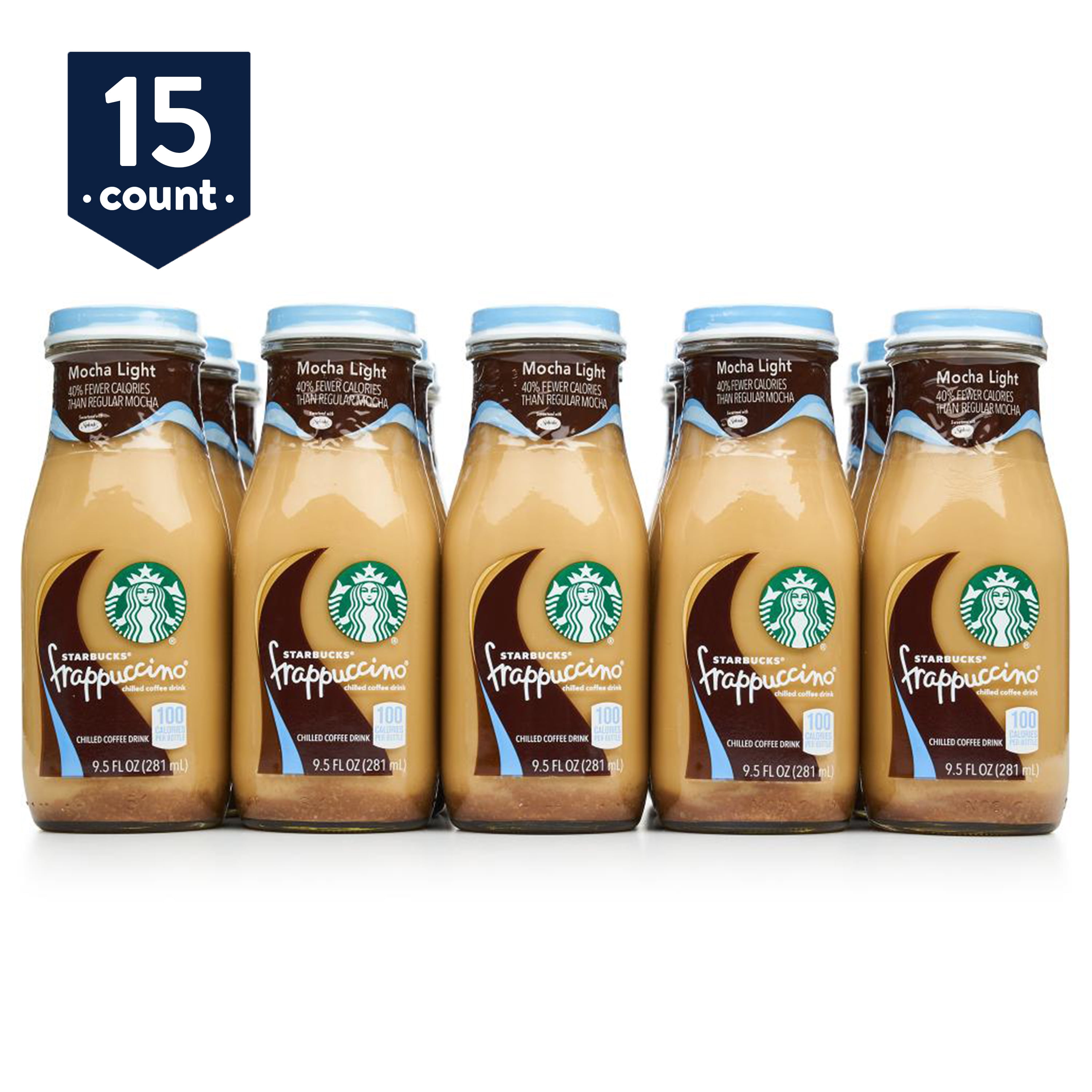 Starbucks Frappuccino, Coffee, 9.5 fl oz (15 Count) Glass Bottles