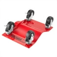 thumbnail image 6 of Pentagon Tool 83-DT5497 5046 Commercial Grade Tire Dolly Tire Skates, Red - Pack of 4, 6 of 6