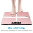 thumbnail image 6 of Bathroom Scale, Highly Accurate Digital Bathroom Body Scale, Precisely Measures Weight up to 400 lbs,Rose, 6 of 9
