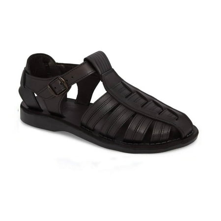 

Barak - Leather Closed Toe Sandal - Mens Sandals