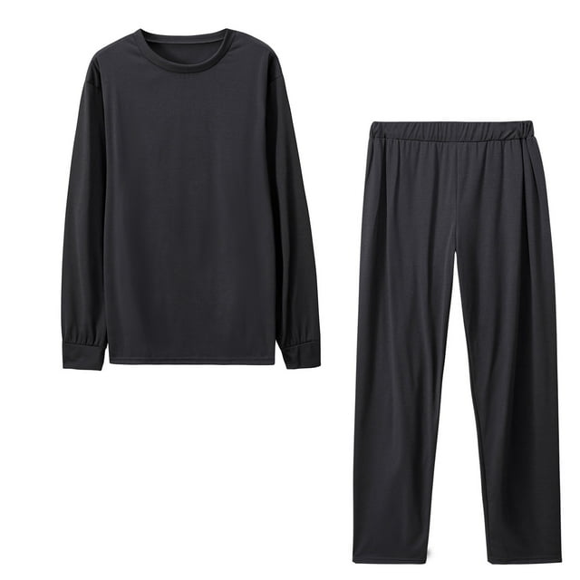 Yuyuzo Survêtement d'Entraînement pour Femmes Ensemble 2 Pcs Haut à Manches Longues Col Ras du Cou Pantalon Jogger à Jambe Grand