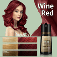 thumbnail image 3 of 2 Pack Burgandy Hair Dye Shampoo 3 in 1, Instant Hair Color Shampoo Changes Hair Color Women & Men, Easy To Use & Lasts 3-4 Weeks & All Hair Types, 16.9 fl.oz, 3 of 7