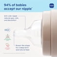 thumbnail image 5 of MAM Bottle Nipples Mixed Flow Pack - Medium Flow Nipple Level 2 and Fast Flow Nipple Level 3, for Newborns and Older, SkinSoft Silicone Nipples for Baby Bottles, Fits All MAM Bottles, 4 Pack, 5 of 6