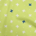thumbnail image 1 of oneOone Polyester Lycra Lime Fabric Floral & Sewing Craft Projects Fabric Prints By Yard 56 Inch Wide, 1 of 5