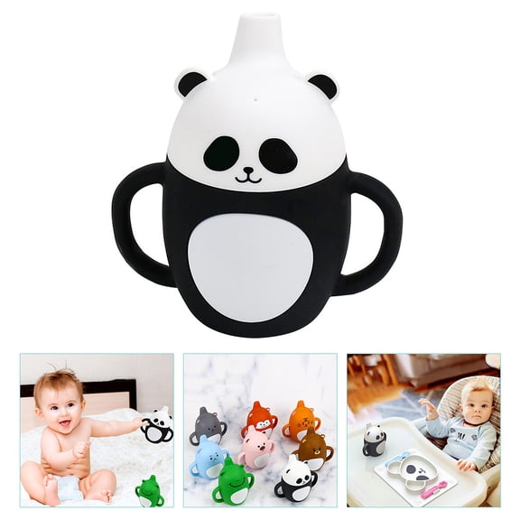 COMPUKAS Infant Water Cup No Spill Silicone Baby Cup 1Pcs Back to School