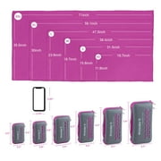 4Monster Camping Towel Microfiber, Fast Drying Travel Towel, Purplish Red, XS