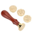 thumbnail image 3 of Snow Flower Crown Pattern Wax Seal  Set, Multi-layer Wax Seal , For Gifts, 3 of 8