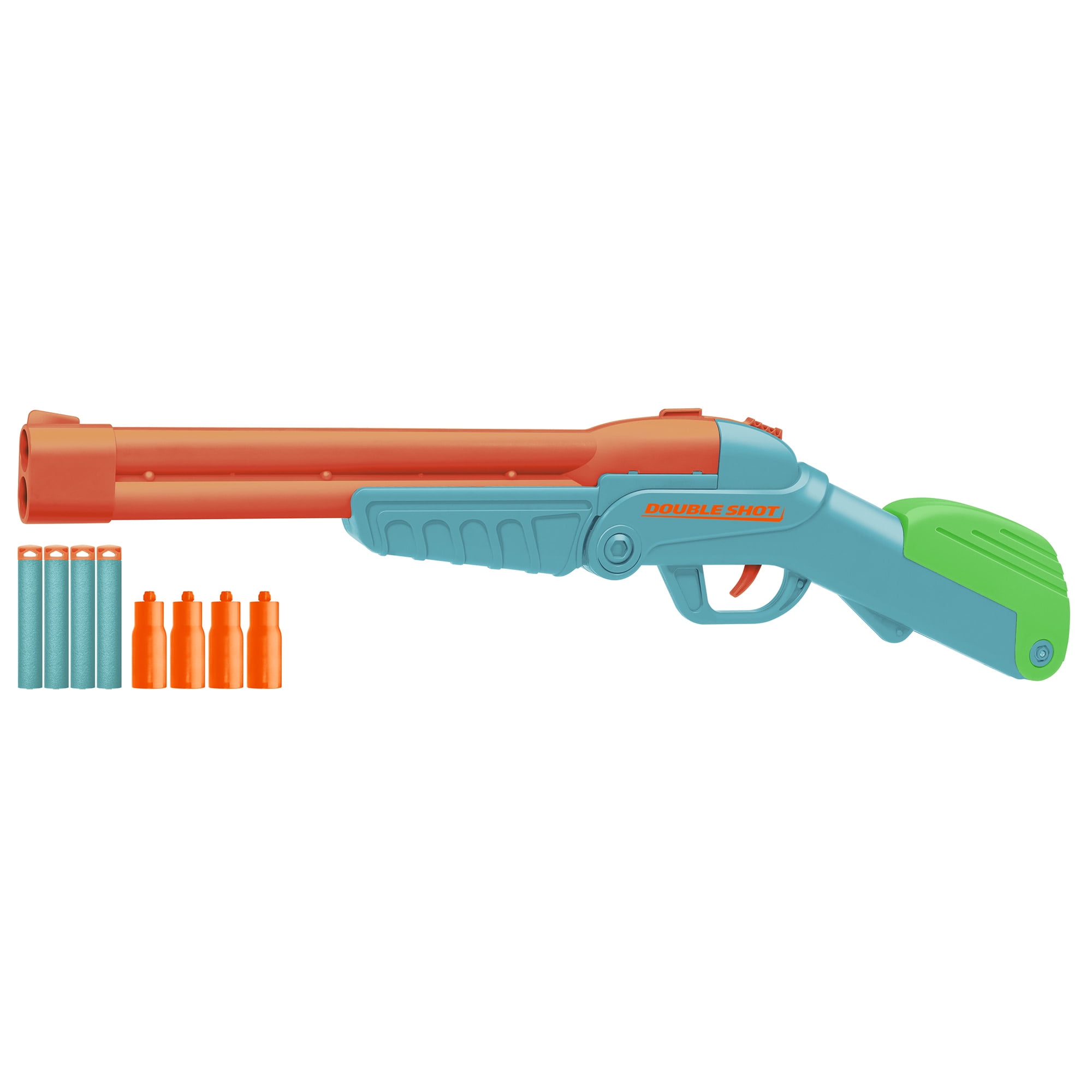 Over Under Double Shot Dart Blaster W/ 4 Accu-Blast Darts Over Under Double Shot Dart Blaster W/ 4 Accu-Blast Darts