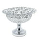 thumbnail image 4 of Inicio Bandeja de Dulces de Cristal Decorativa Bandeja de Adornos de para Servir Plata oval BLESIY Bandeja de frutas de cristal, 4 of 7