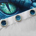 thumbnail image 4 of Castle Fairy Blue Dragon Black Out Curtains,Animal Curtains Pack of 2 (42x63 Each), 4 of 6