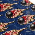 thumbnail image 3 of Lukts Bowling Ball And Flame Pattern Cap Hat for Men/Women,Unstructured/Cotton, 3 of 6
