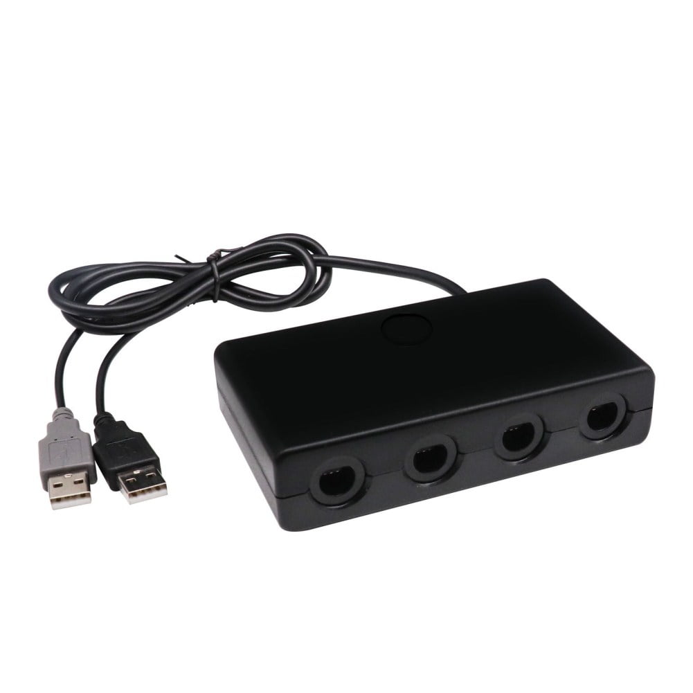 Switch Wiiu Pc Switch Controller Adapter Ngc To Switch Gc To Wiiu Ngc To Pc Gamecube Adapter Color Black Walmart Canada