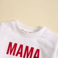 thumbnail image 6 of HCNTES Baby Boy Winter Clothes Toddler Kids Baby Boy Fall Outfits Valentine's Day Letter Print Long Sleeve Tops Pants Winter Clothes Sets Kids Valentine's Day Top Bottoms Pants Set Outfits, 6 of 8