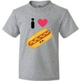 thumbnail image 3 of Inktastic I Love Hot Dogs Youth T-Shirt, 3 of 5