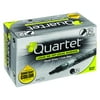 Quartet 5001-2MA Broad Chisel Tip EnduraGlide Dry Erase Marker - Black (1 Dozen)
