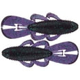 thumbnail image 3 of (2 pack) Googan Baits Bandito Bug Soft Plastic Lure, Junebug, 4 in, 7 Ct, 3 of 11