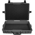 thumbnail image 2 of Eylar Large 21.5in Waterproof Laptop Style Protective Gear Hard Case w/Foam, Black, 2 of 8