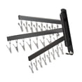 thumbnail image 3 of Sock Drying Hanger Rack Multifunction Wall Hanging Organization Foldable Drying, 3 of 7