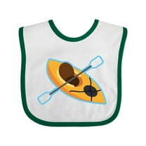 Inktastic Colorful Kayak Boys or Girls Baby Bib