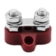 thumbnail image 1 of Bloque de terminales de barra colectora Perno de distribución de energía dual M8 de servicio pesado (rojo) Tmvgtek Accesorios para autos y motos, 1 of 9