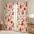 thumbnail image 2 of Castle Fairy Christmas Tree Black Out Curtains for Teens,Happy New Year Curtains Pack of 2 (42x63 Each),Polka Dots Bedroom Curtains,Luxury Bedroom Decor, 2 of 6