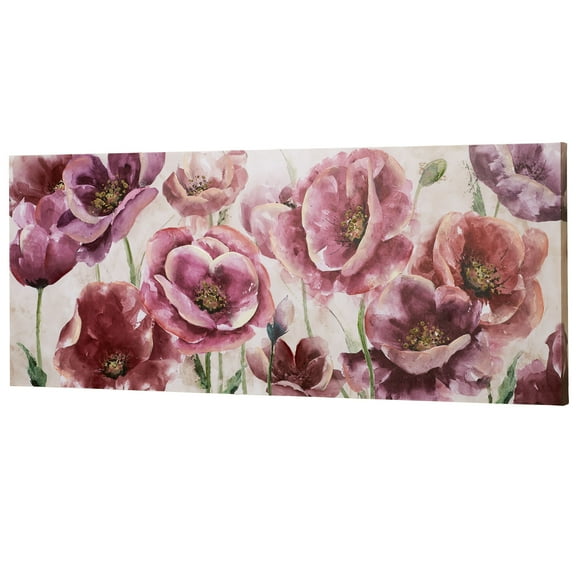 Garden Jewels Canvas Wall Art Multi Pastel