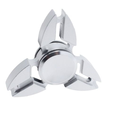 silver fidget spinner