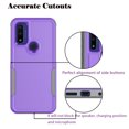 thumbnail image 5 of eBizWare Case for Motorola Moto G Pure, Moto G Power 2022 Rugged Phone Case, Military Grade 2 in1 Hybrid Heavy-Duty Rubber Shockproof Protective Slim TPU Cover (Purple), 5 of 6