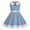 Blue, variant on yillto Toddler Kids Girls Formal Dress Elegant Sleeveless Maxi Gown Dresses for Wedding Party 3-8 Years