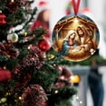 thumbnail image 4 of Fiudx Ofertas relámpago del día Decoración de Belén Árbol de Navidad de Madera Decoración de Coche Regalos Religiosos Sagrados Belén Decoración Navideña Regalos, 4 of 7