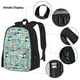 thumbnail image 3 of Balery Dogs Mochila escolar 3 en 1 para niños: mochila resistente con lonchera térmica y estuche para lápices. Mochila escolar para niños y niñas., 3 of 7